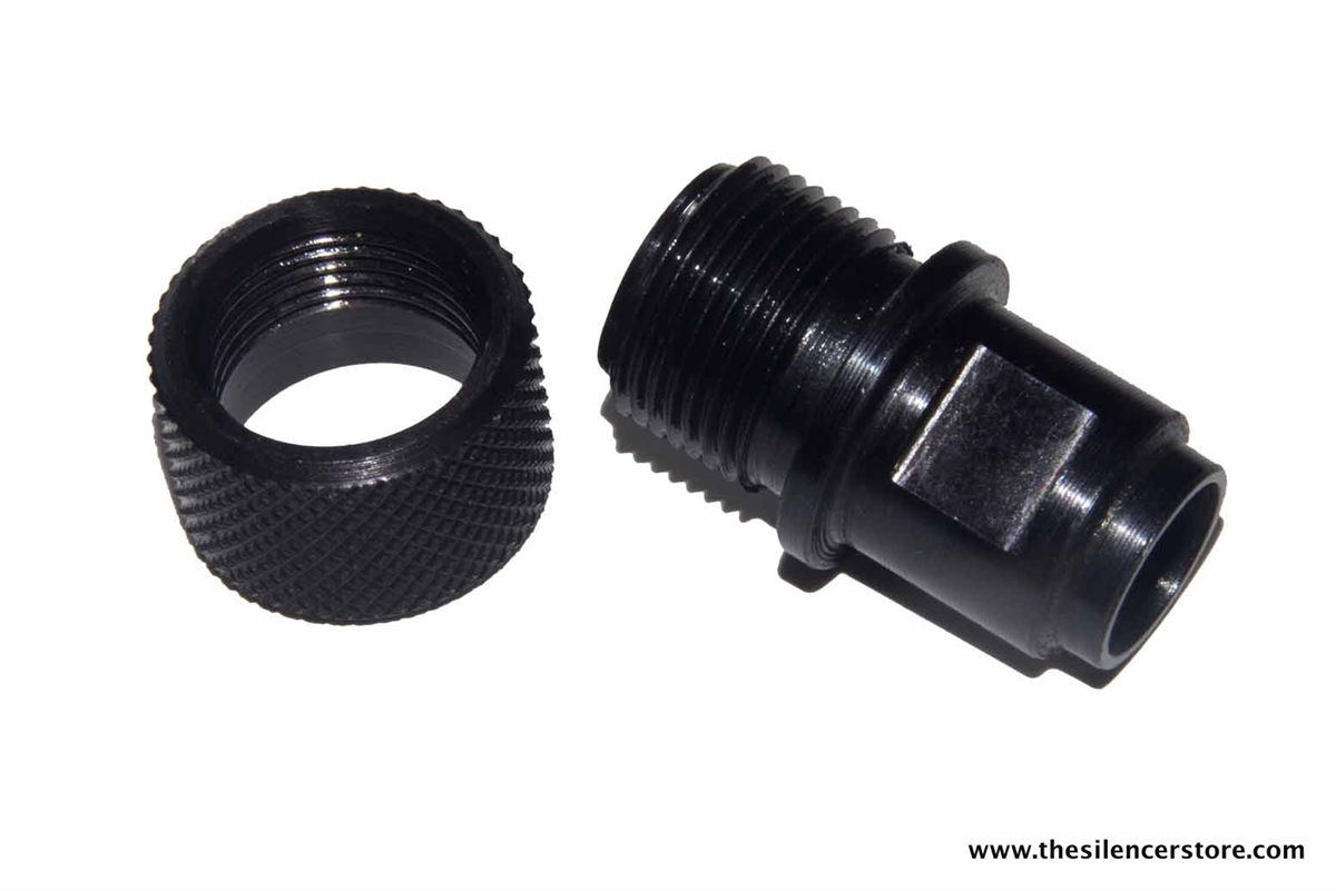 COLT UMAREX 1911 22 THREAD ADAPTER & PROTECTOR M8X.75 TO 1/2-28