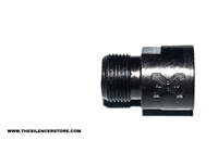 Tufforce Thread Adapter M15x1 RH Male To 1/2-28 Male, Steel, 1F151, USA Made
